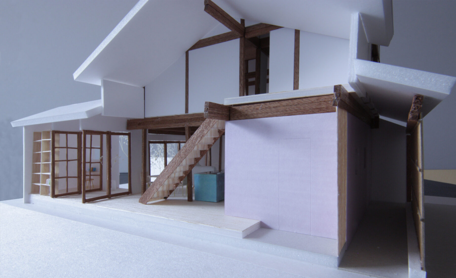 佐保路の家｜外は町家の意匠を復原、中は現代的に改修