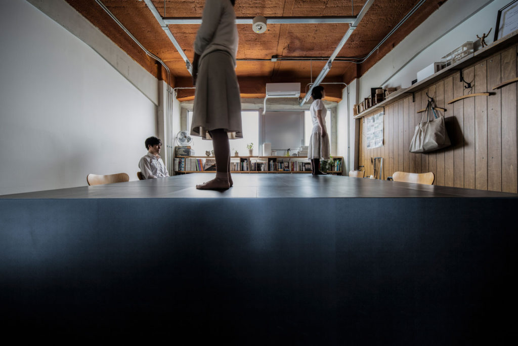 Katamariは上に人が乗って作業できる強度で設計。