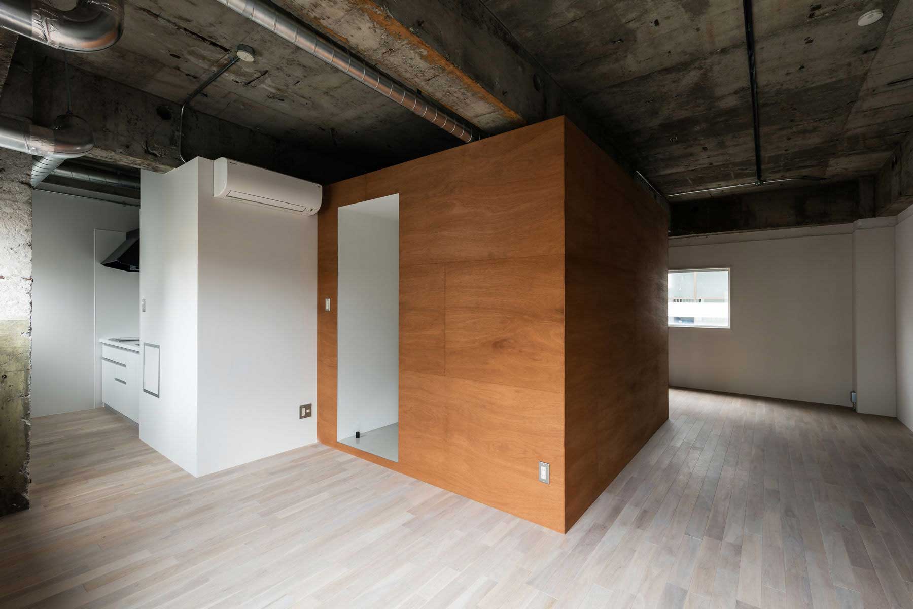 給排水・電気・換気・空調の配管を全てやり直すビル1棟リノベーションなら、間取りの変更に合わせて設備配管ルートの再敷設が可能。