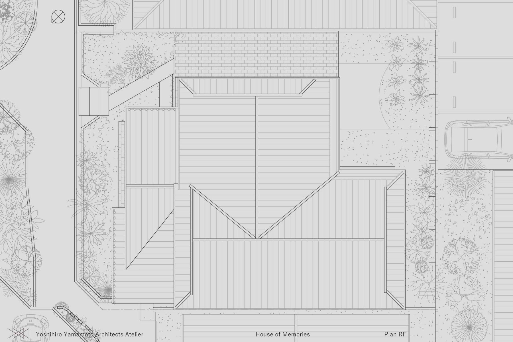 屋根伏図(改修後)