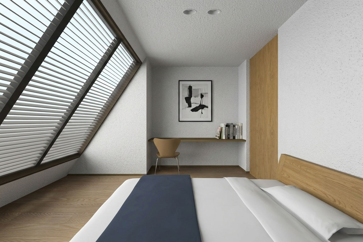 息子さんの寝室。